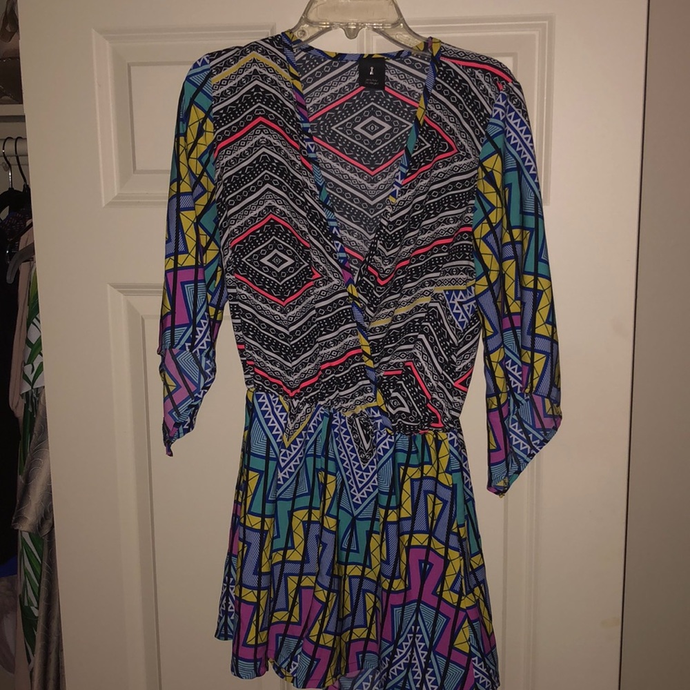 Multi colored/pattern shorts jumper!!!